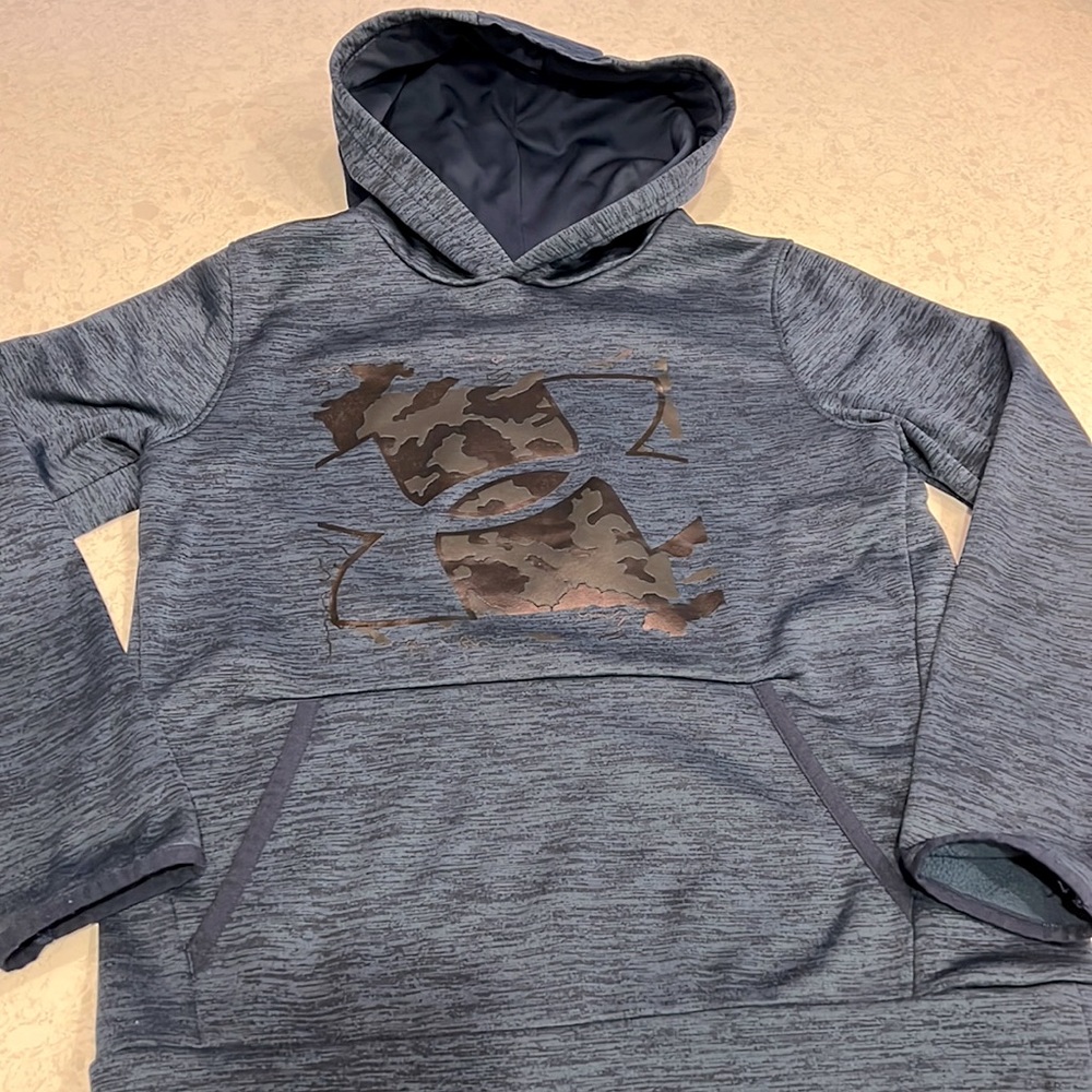 Boys Blue Under Armour Hoodie